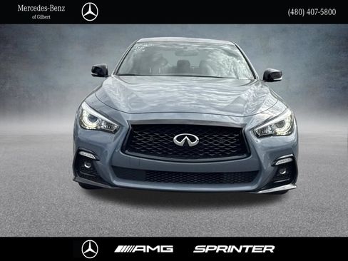 Used 2022 INFINITI Q50 Red Sport 400 w/ Cargo Package AWD/4WD image 2