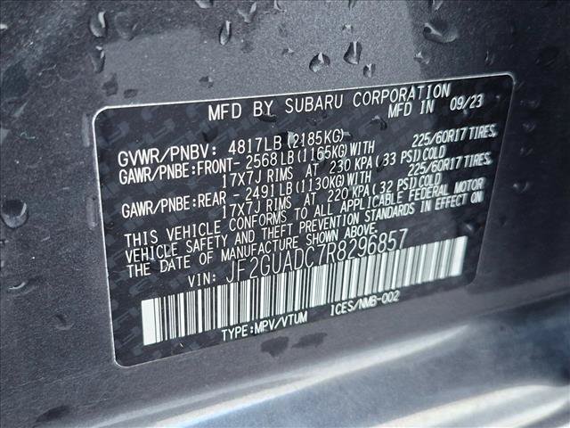 Used 2024 Subaru Crosstrek 2.0i Premium AWD/4WD image 15