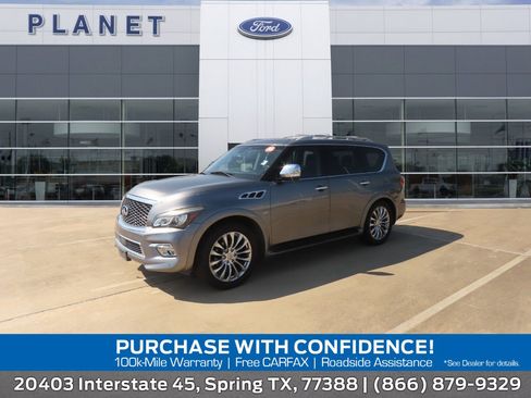 Used 2015 INFINITI QX80 2WD w/ Deluxe Technology Package image 1