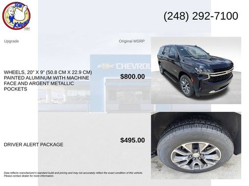 Used 2022 Chevrolet Tahoe LS w/ Driver Alert Package AWD/4WD image 5