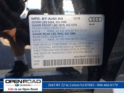 Used 2019 Audi Q5 2.0T Premium Plus w/ Premium Plus Package AWD/4WD image 30