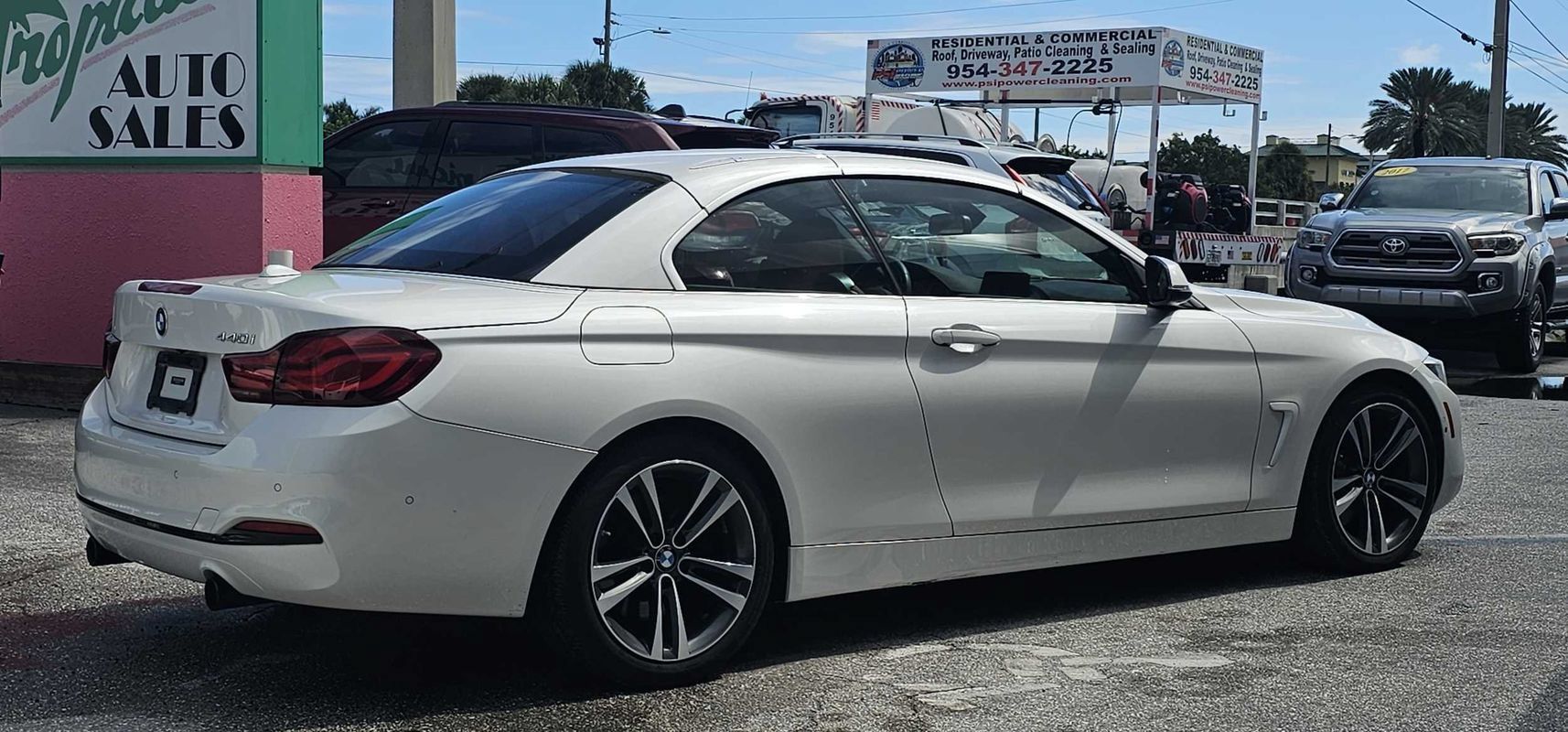 Used 2020 BMW 440i Convertible w/ Executive Package RWD image 6