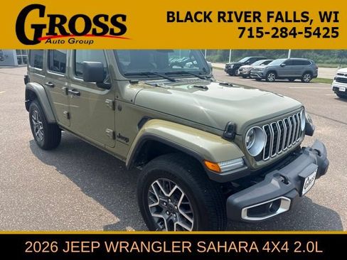 Used 2026 Jeep Wrangler Unlimited Sahara AWD/4WD image 1