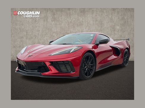 Used 2025 Chevrolet Corvette Stingray Preferred Cpe w/ Stealth Interior Trim Package RWD image 1
