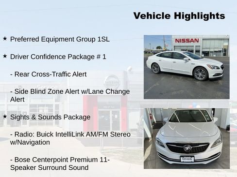 Used 2017 Buick LaCrosse Essence w/ Sights and Sounds Package FWD image 7