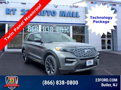 Certified 2023 Ford Explorer Platinum w/ Technology Package AWD/4WD image 1