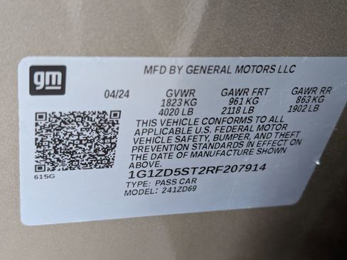 Used 2024 Chevrolet Malibu LT image 22