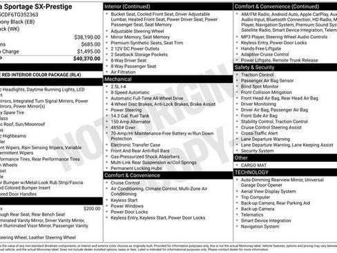New 2026 Kia Sportage SX image 5