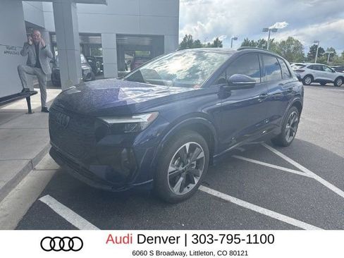 Used 2024 Audi Q4 e-tron Premium Plus w/ Premium Plus AWD/4WD image 2