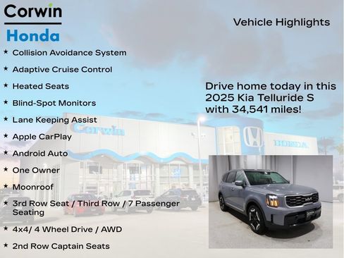 Used 2025 Kia Telluride S image 6
