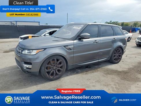 Used 2016 Land Rover Range Rover Sport HSE AWD/4WD image 1