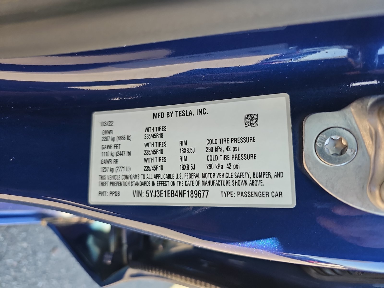 Used 2022 Tesla Model 3 Long Range AWD/4WD image 33