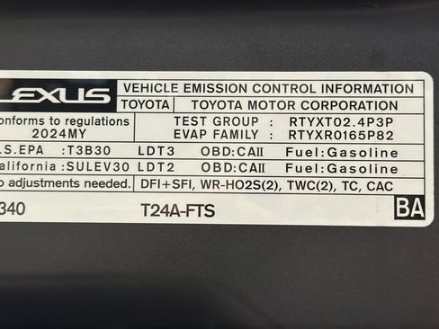 Used 2024 Lexus TX 350 AWD image 44