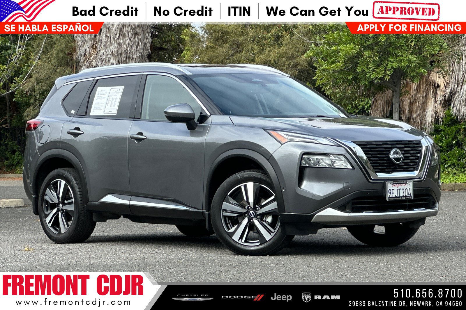 Used 2023 Nissan Rogue Platinum w/ Platinum Premium Package FWD 360° Tour