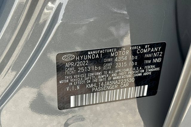 Used 2022 Hyundai Sonata SEL w/ Convenience Package FWD image 32