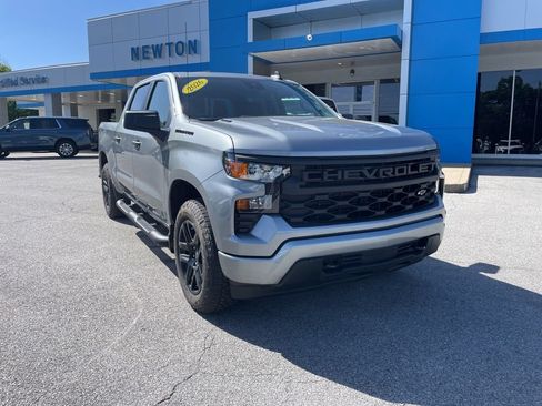 New 2026 Chevrolet Silverado 1500 Custom w/ Turbomax Blackout Package AWD/4WD image 1