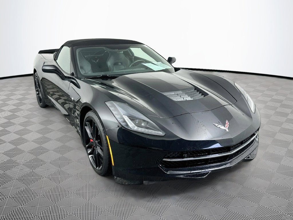 Used 2016 Chevrolet Corvette Stingray Convertible w/ 3LT Preferred Equipment Group RWD image 1