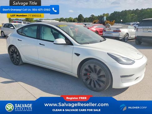 Used 2022 Tesla Model 3 Performance AWD/4WD image 5