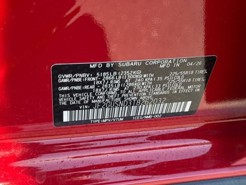New 2026 Subaru Crosstrek 2.5i Limited AWD/4WD image 31