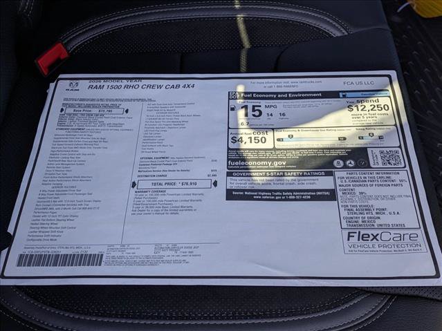 New 2026 RAM 1500 RHO AWD/4WD image 20