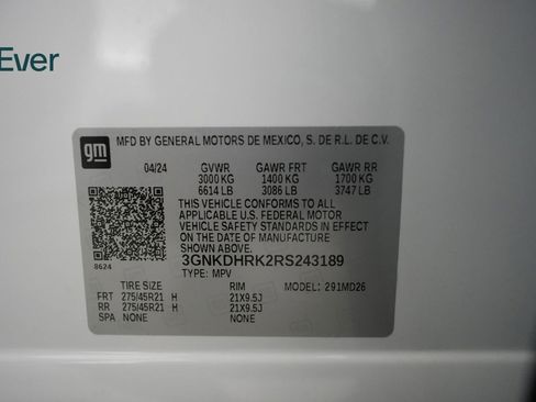 Used 2024 Chevrolet Blazer EV RS RWD image 27