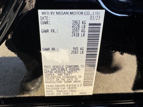 Used 2023 Nissan Altima 2.5 SV image 27