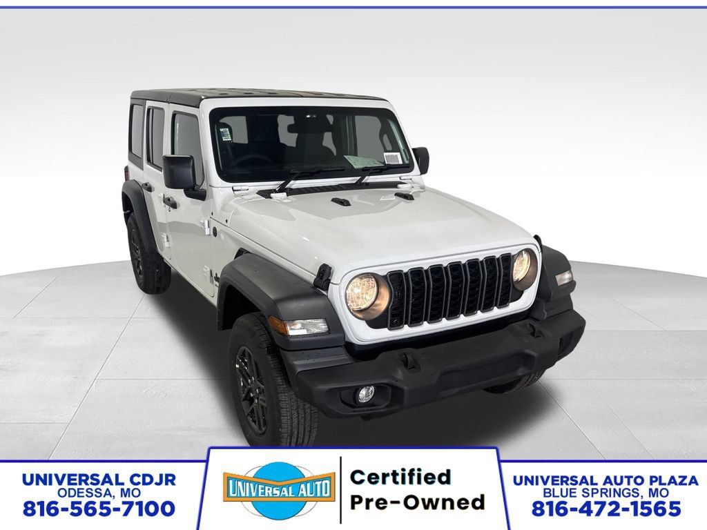 New 2026 Jeep Wrangler Unlimited Sport w/ Convenience Group AWD/4WD 360° Tour