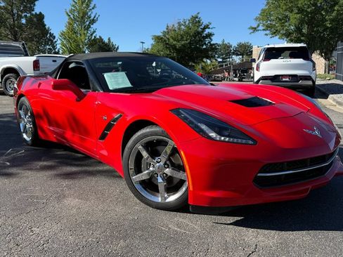 Used 2014 Chevrolet Corvette Stingray Convertible w/ 3LT Preferred Equipment Group RWD image 1