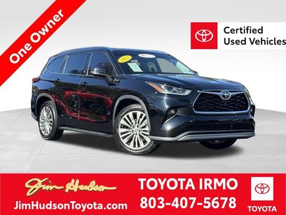 Certified 2022 Toyota Highlander Platinum