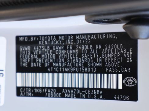 Certified 2023 Toyota Camry LE image 27