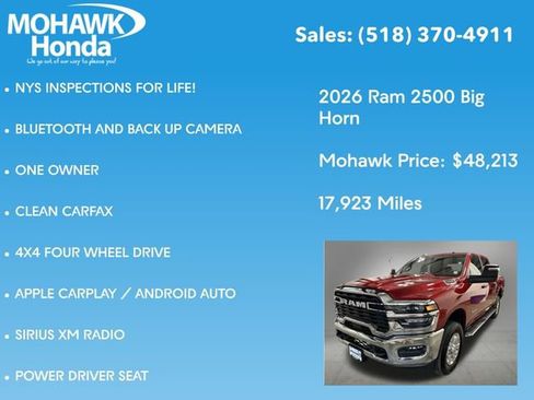 Used 2026 RAM 2500 Big Horn AWD/4WD image 7