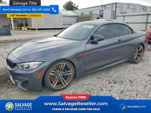 Used 2015 BMW M4 Convertible RWD image 1