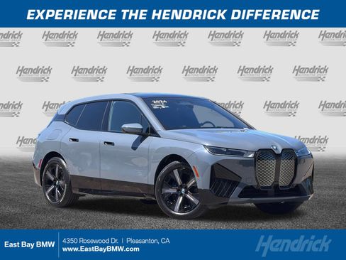 Used 2024 BMW iX xDrive50 w/ Premium Package AWD/4WD image 1