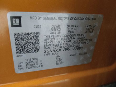 Used 2019 Chevrolet Equinox LT w/ Driver Convenience Package FWD image 33