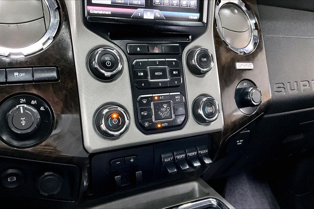 Used 2016 Ford F350 Platinum w/ Platinum Package AWD/4WD image 15