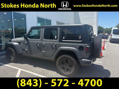 Used 2021 Jeep Wrangler Unlimited Sport AWD/4WD image 2