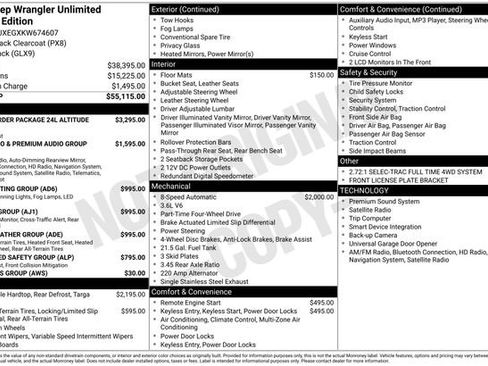 Used 2019 Jeep Wrangler Unlimited Sahara image 32