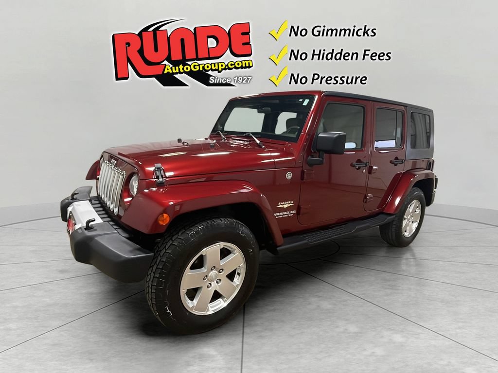 Used 2009 Jeep Wrangler Unlimited Sahara AWD/4WD image 3