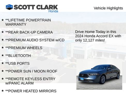 Used 2024 Honda Accord EX image 11