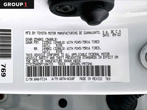 Used 2023 Toyota Tacoma SR5 image 36