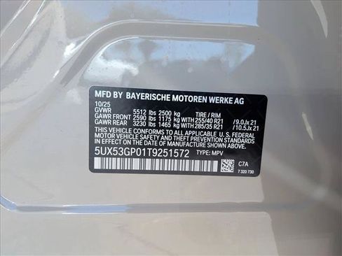 Certified 2026 BMW X3 xDrive30i w/ M Sport Package AWD/4WD image 18