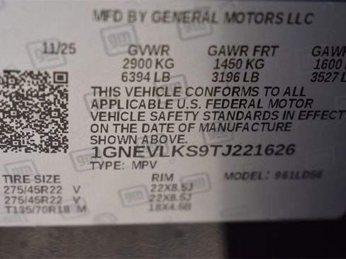 New 2026 Chevrolet Traverse RS image 39