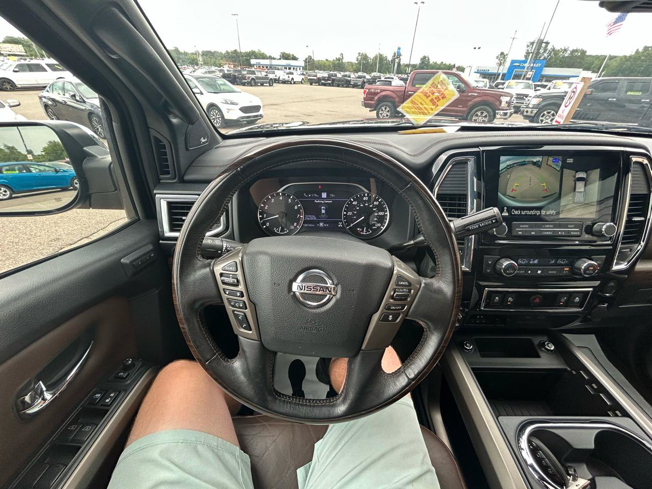 Used 2021 Nissan Titan Platinum Reserve w/ Moonroof Package AWD/4WD image 33