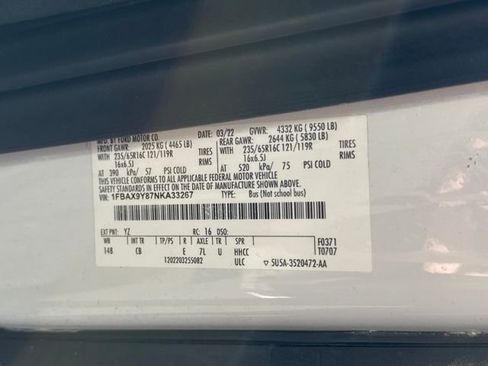 Used 2022 Ford Transit 350 XLT image 24