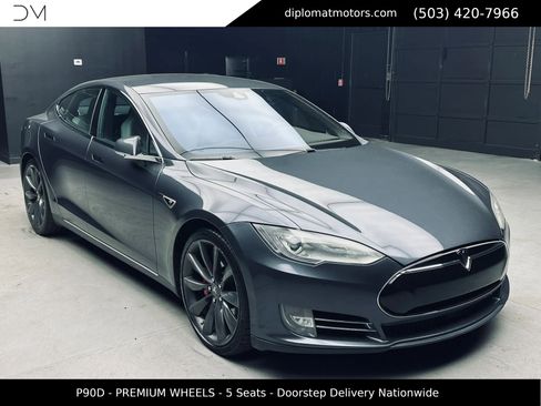 Used 2016 Tesla Model S P100D AWD/4WD image 9