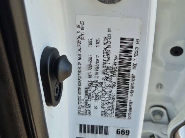 Used 2023 Toyota Tacoma TRD Sport w/ Black Out Package (TMS) AWD/4WD image 24