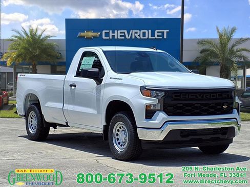 New 2025 Chevrolet Silverado 1500 W/T w/ Trailering Package AWD/4WD image 1