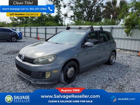 Used 2012 Volkswagen Golf 4-Door FWD image 1