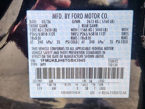 New 2026 Ford Explorer Tremor image 24