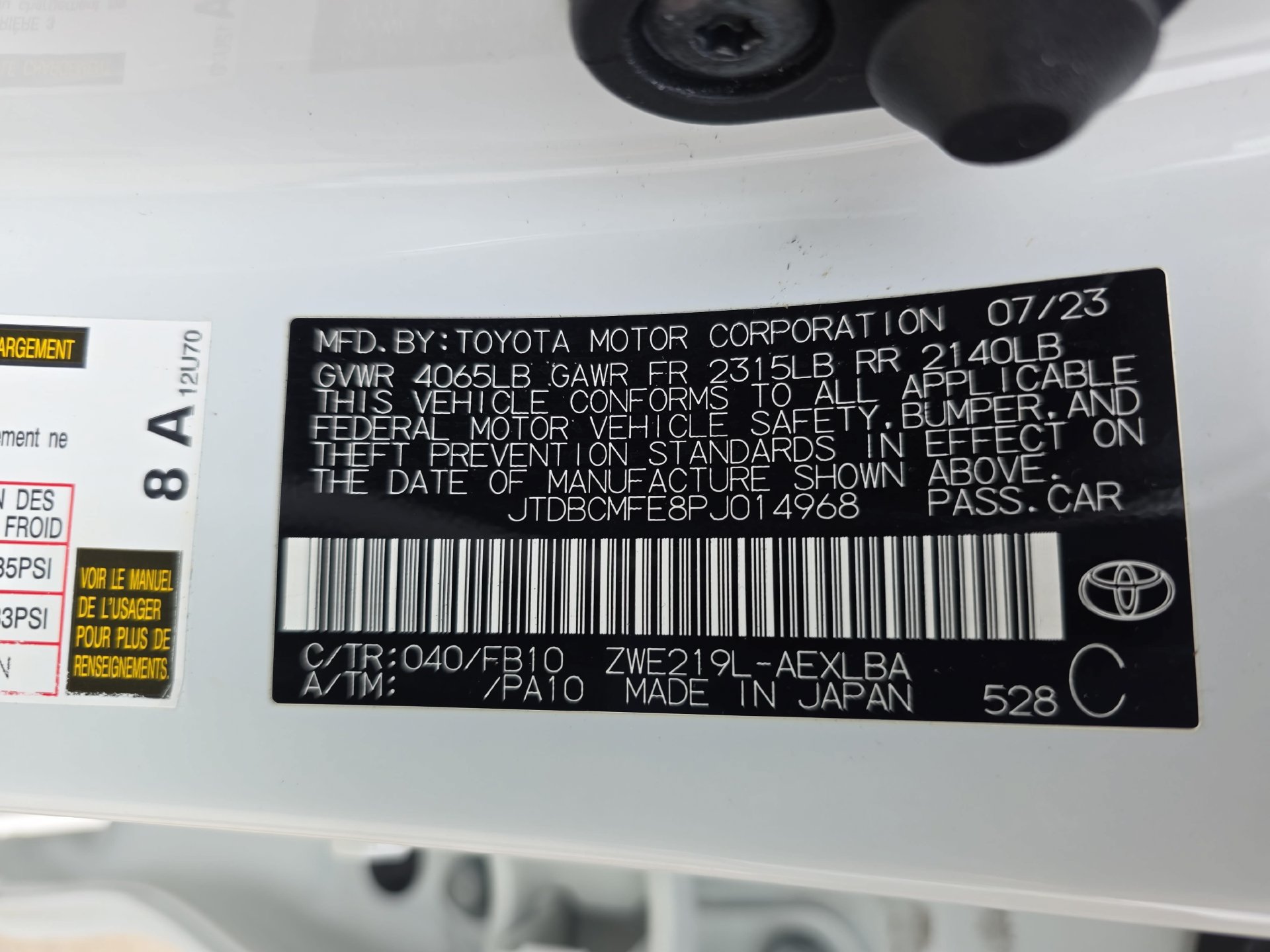 Used 2023 Toyota Corolla LE FWD image 32
